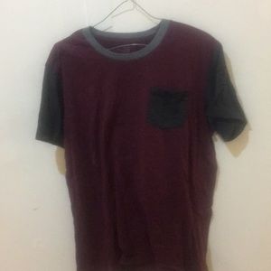 Short sleeved pocket tee